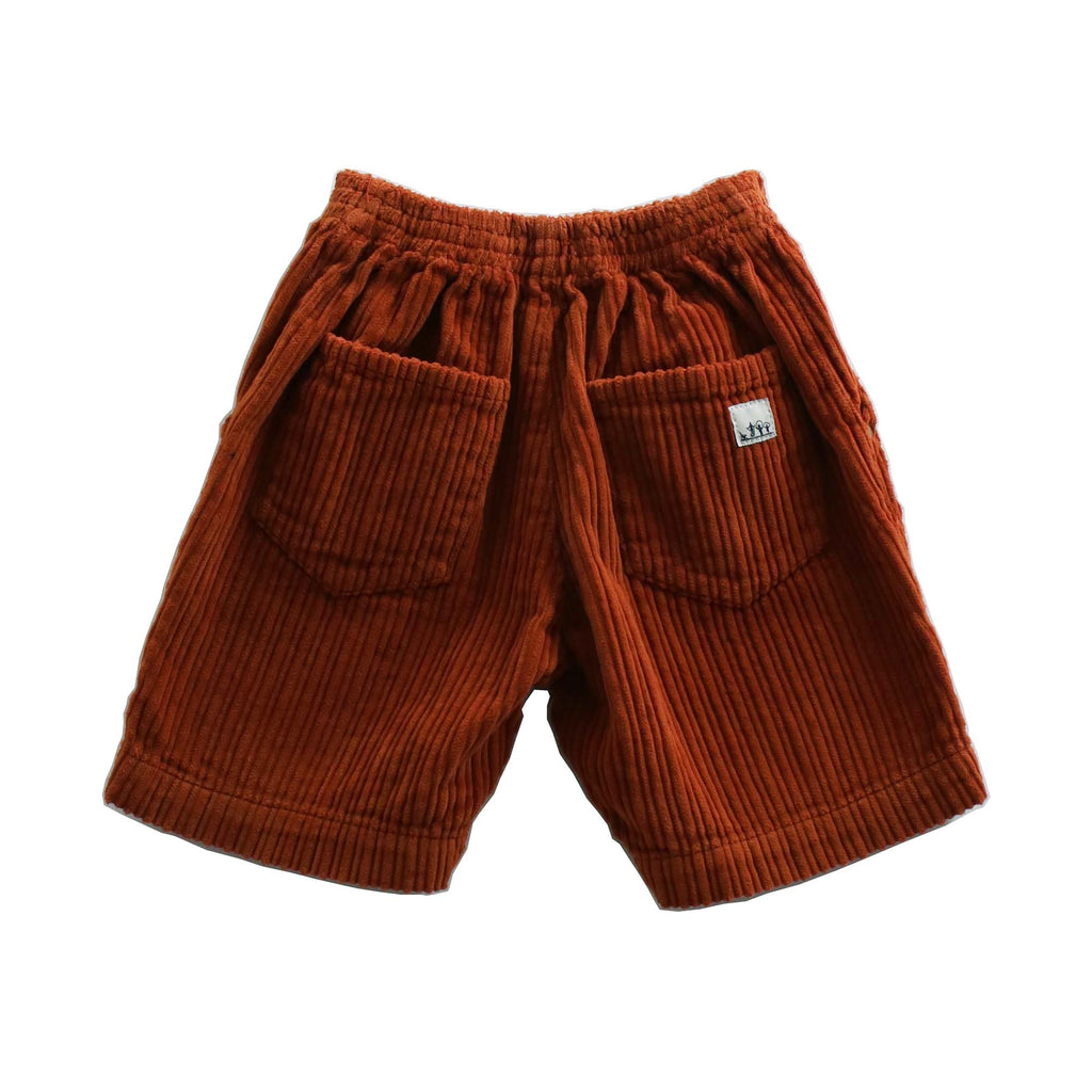 Corduroy shorts | Brick