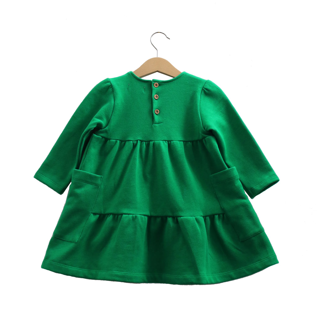 Organic Cotton Dress | Green