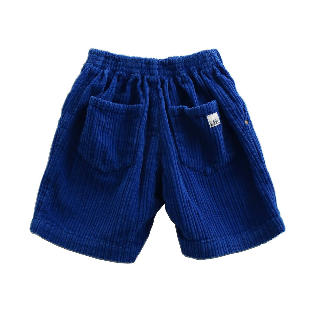 Corduroy shorts | Royal Blue