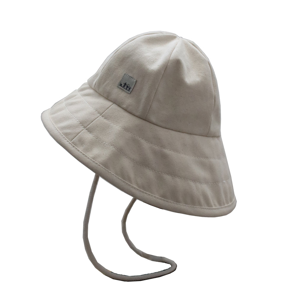 Cotton Canvas Fisherman's Hat  | Ecru