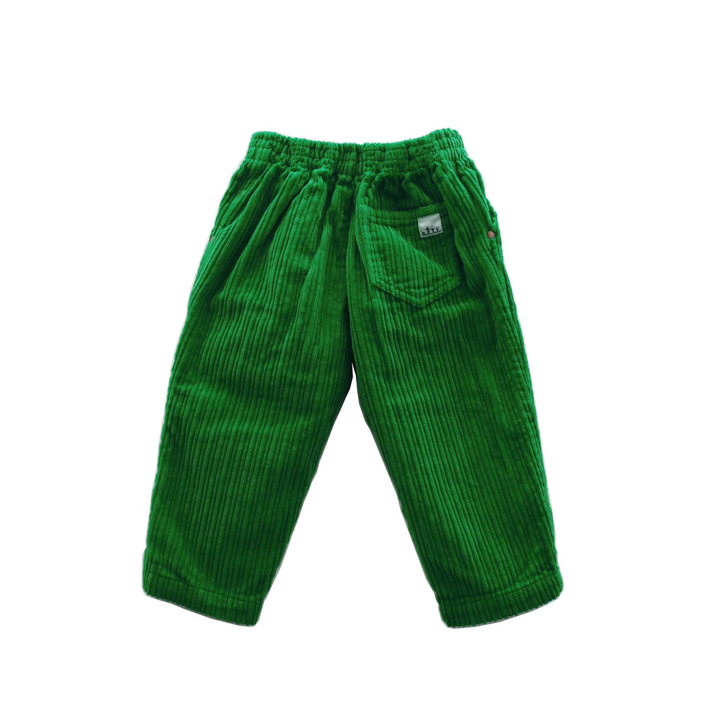 Corduroy Pants | Green